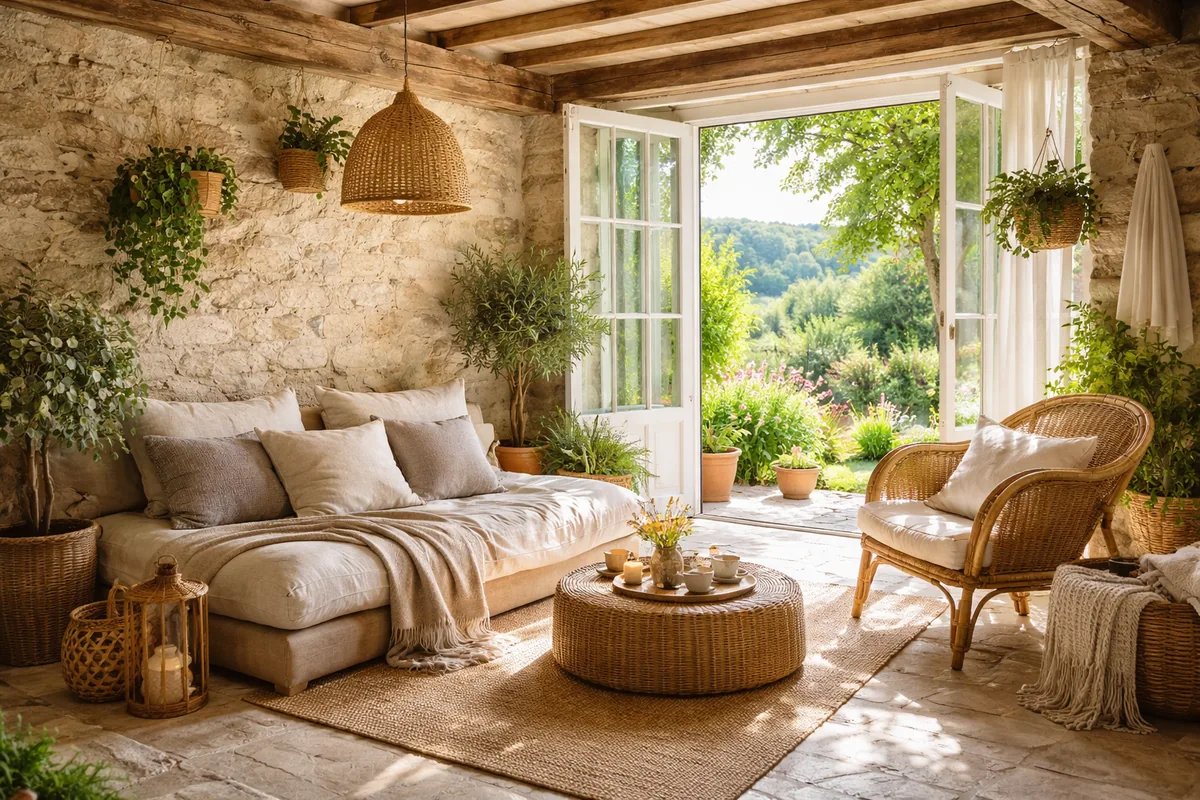 Comment créer un espace détente dans une maison de campagne