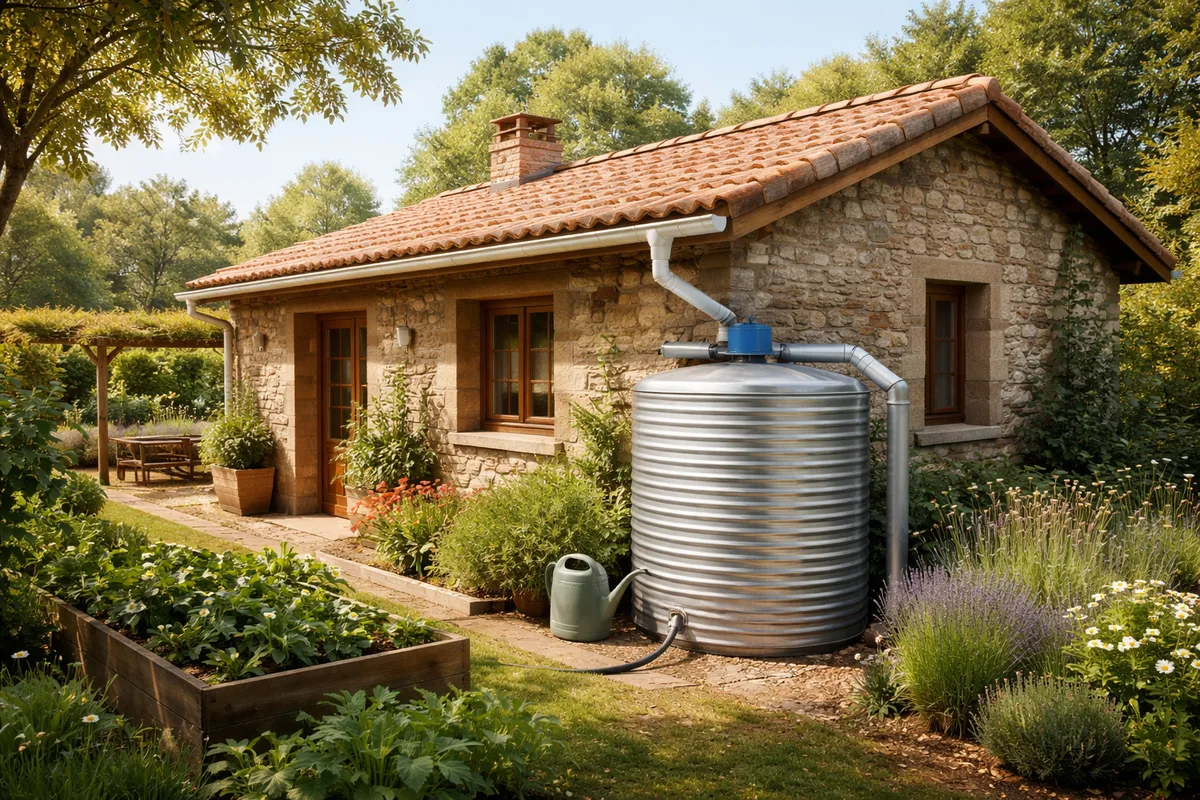 Comment créer un système de récupération des eaux de pluie dans une maison de campagne
