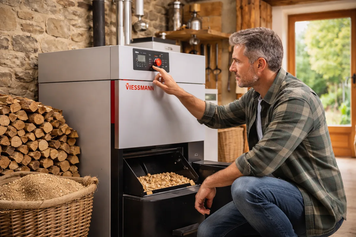 Comment réarmer une chaudière à bois Viessmann qui ne redémarre plus ?