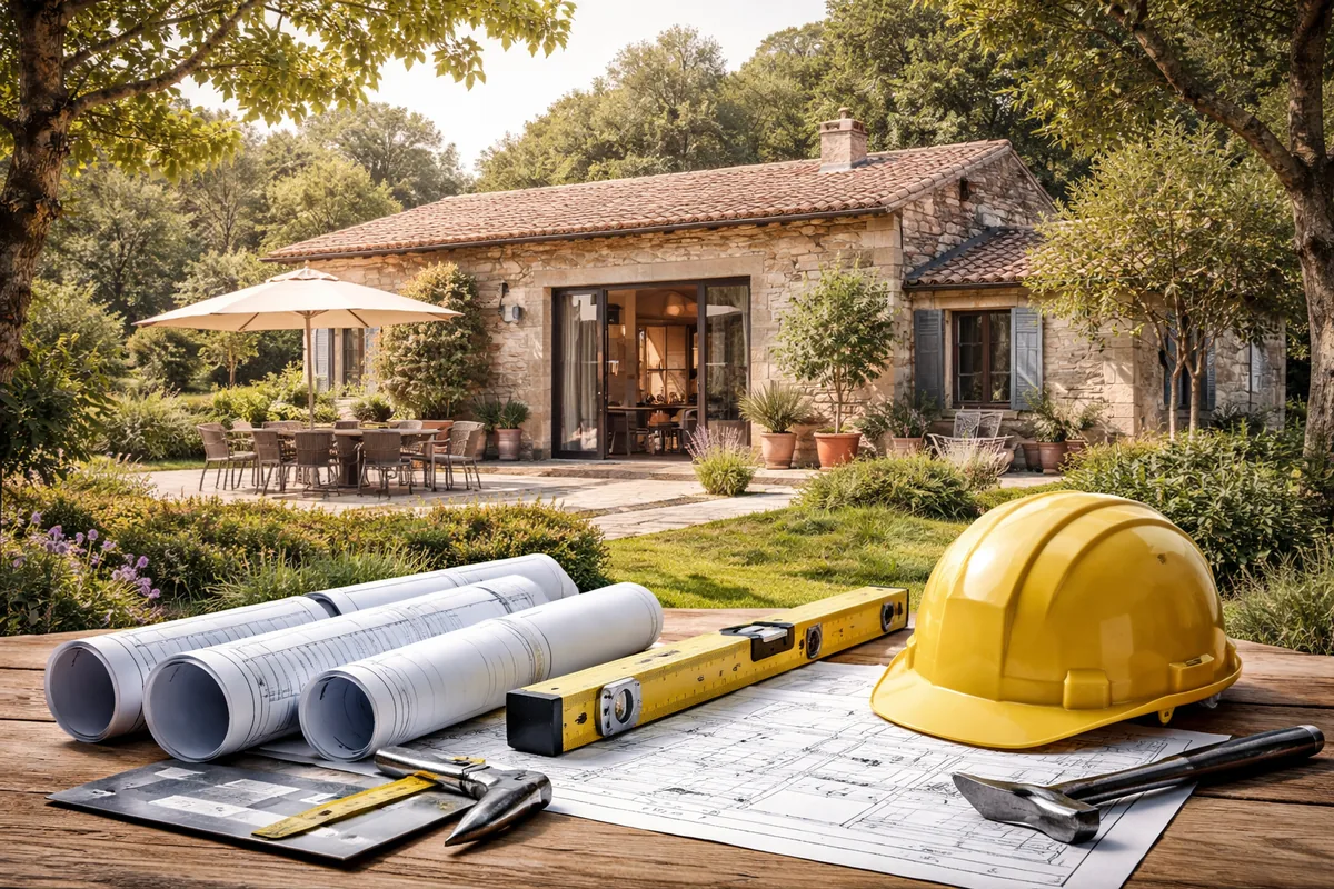 Quel est le coût moyen pour rénover une maison de campagne au m²