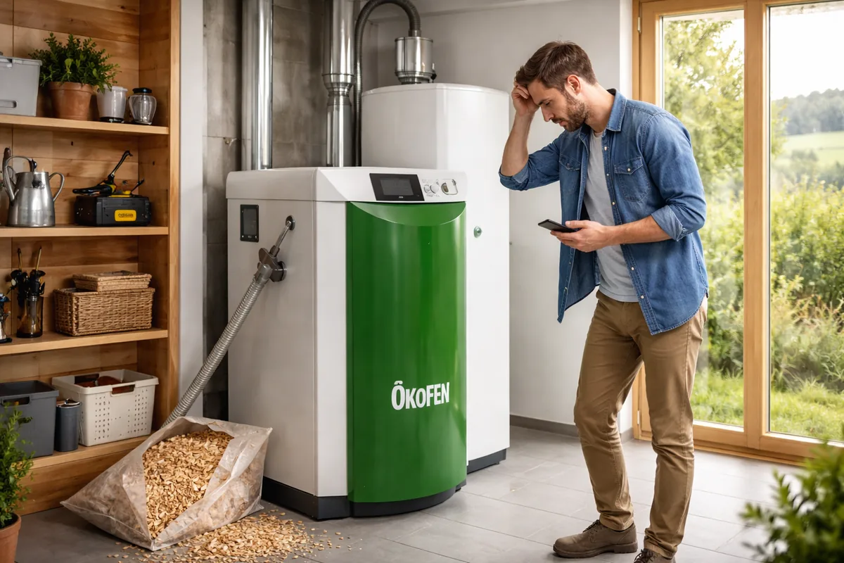 Que faire si une chaudière à granulés Okofen ne s'allume plus ?