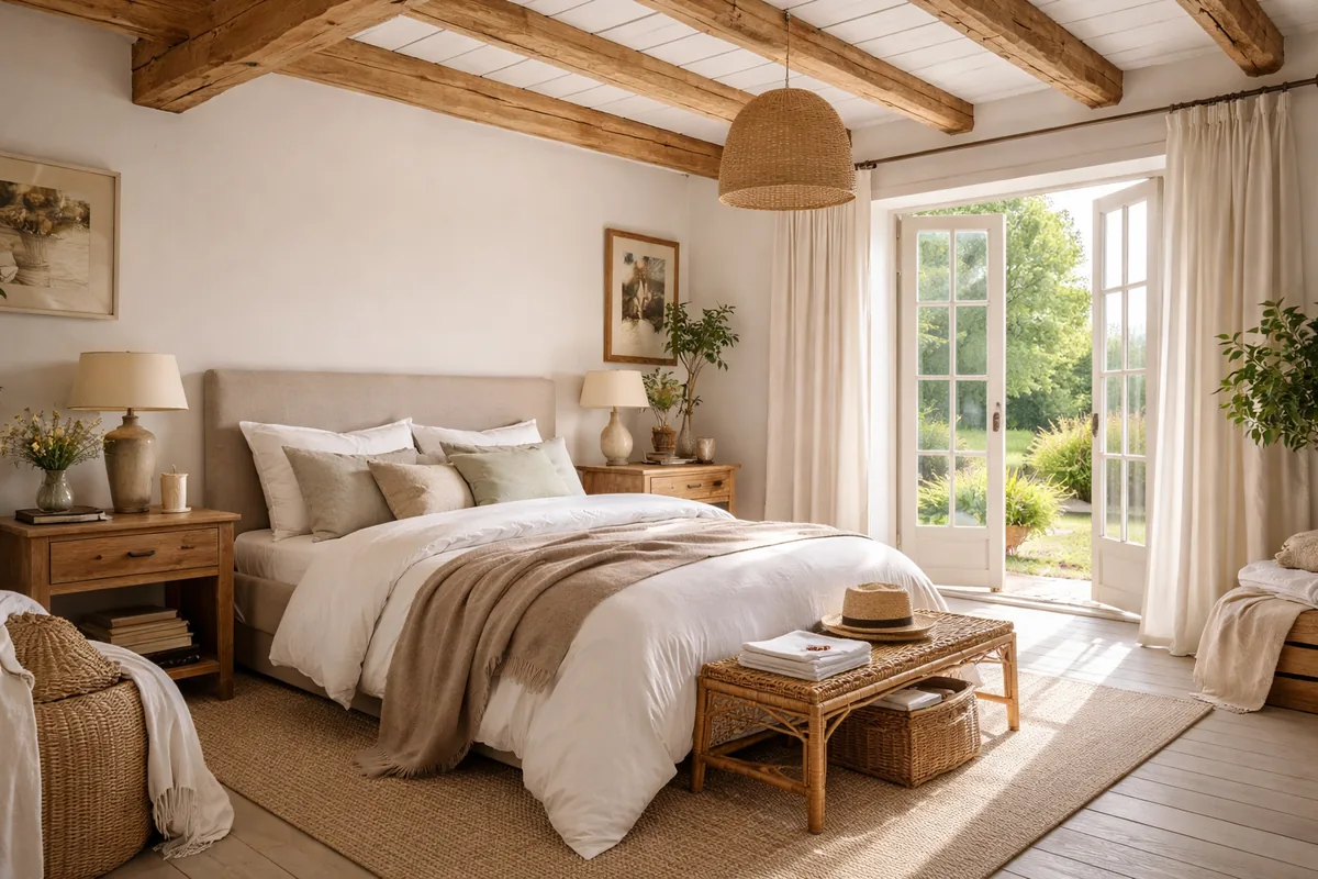 Comment créer une chambre d'amis dans une maison de campagne