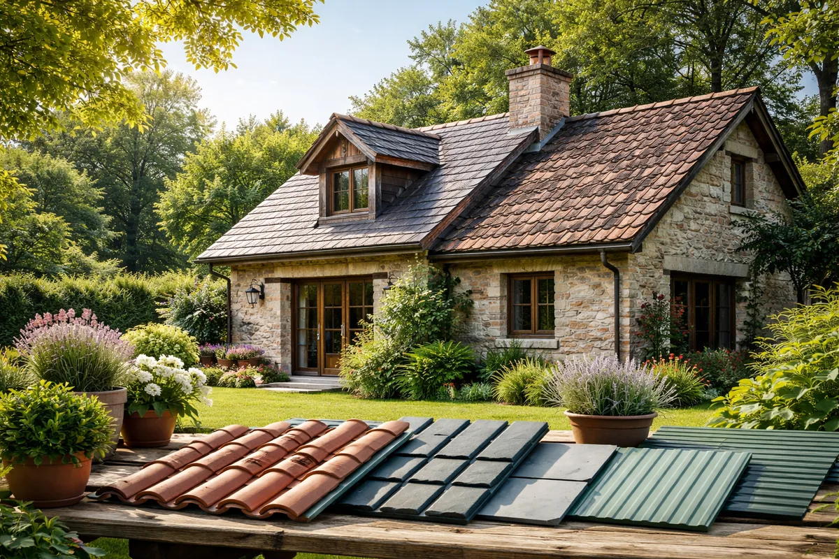 Comment choisir les matériaux pour la toiture de votre maison de campagne