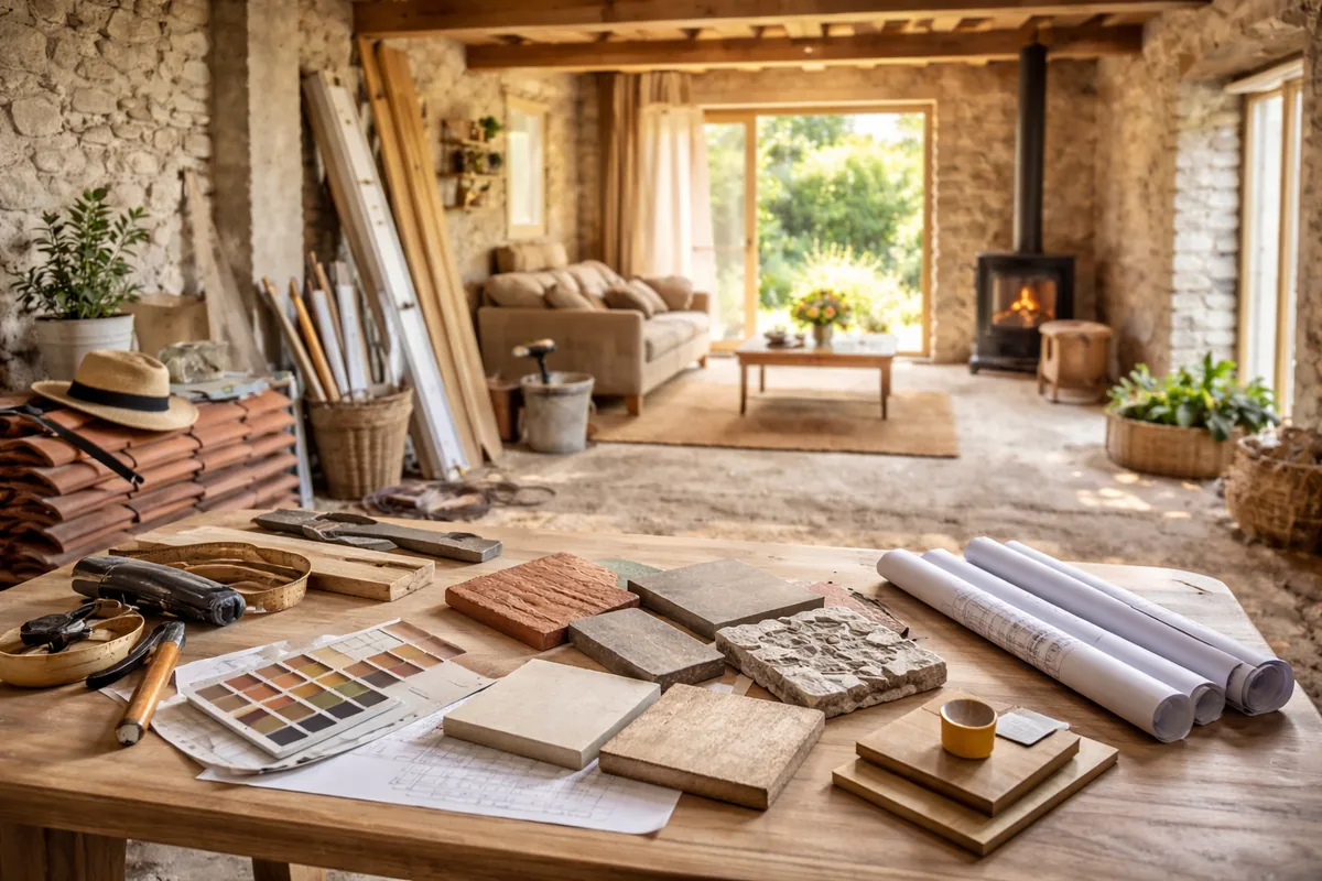 Quels matériaux utiliser pour rénover une maison de campagne