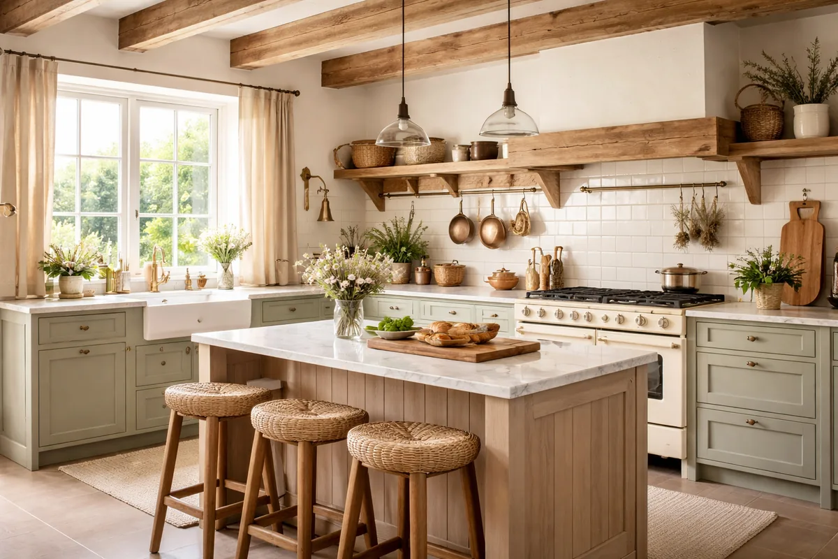 Quel style de cuisine choisir pour une maison de campagne