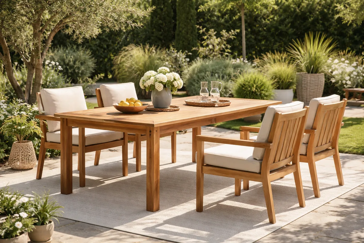 Comment faire un choix esthétique pour le mobilier de jardin en bois