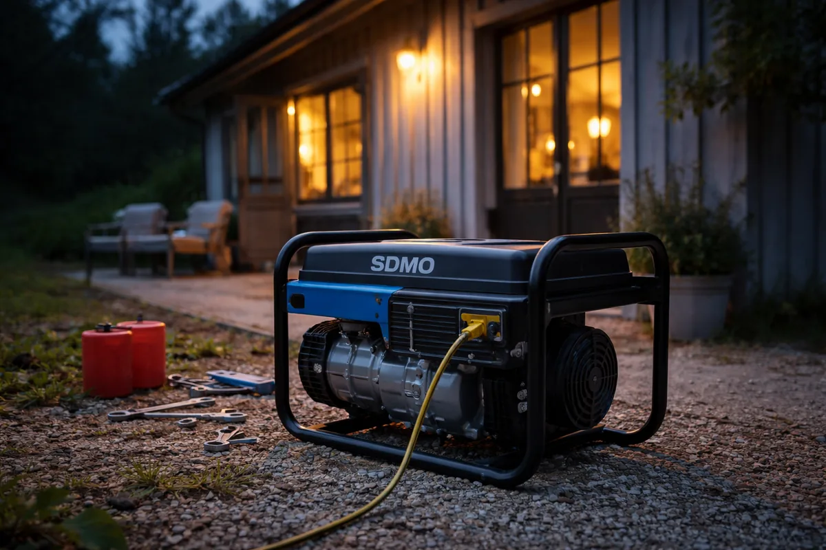Pourquoi mon groupe électrogène SDMO refuse-t-il de démarrer lors d'une coupure ?
