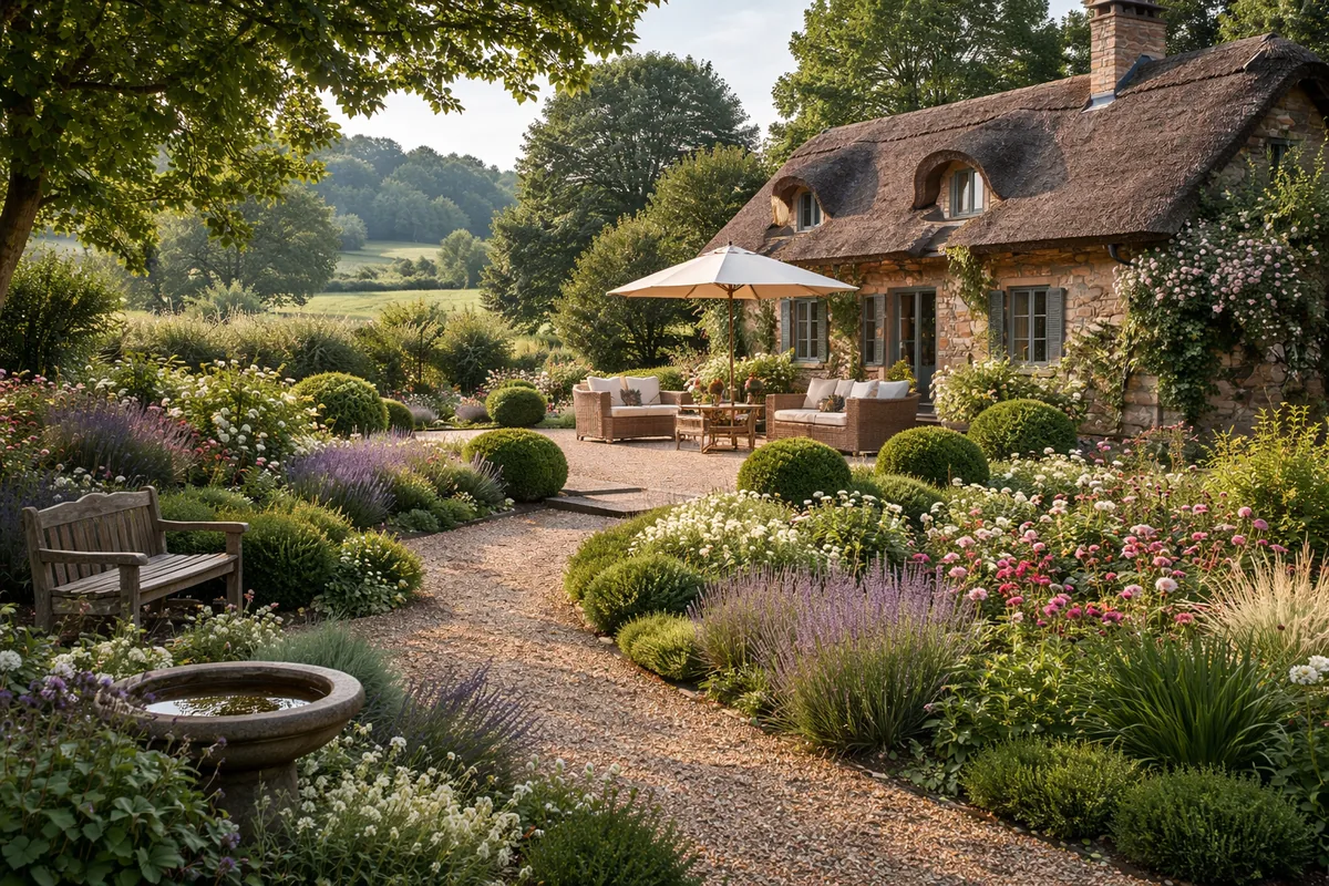 Combien coûte l'aménagement d'un jardin dans une maison de campagne