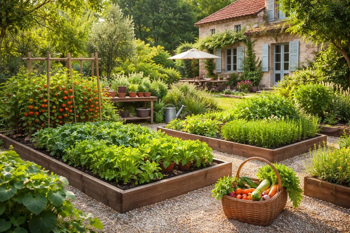 Comment aménager un potager dans le jardin de votre maison de campagne
