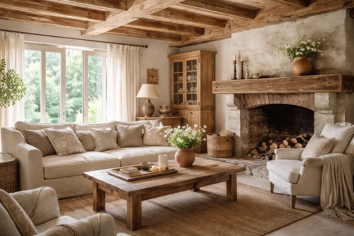 Comment donner un style rustique chic à une maison de campagne